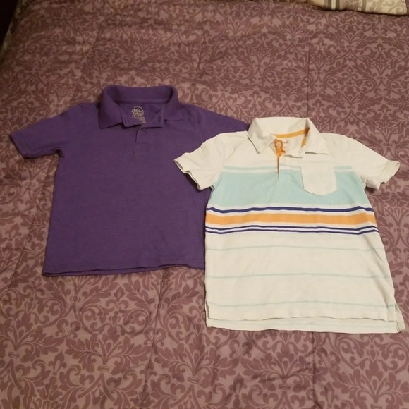 Cat & Jack Boy Polo Shirts Bundle XS 4/5 - Picture 1 of 5